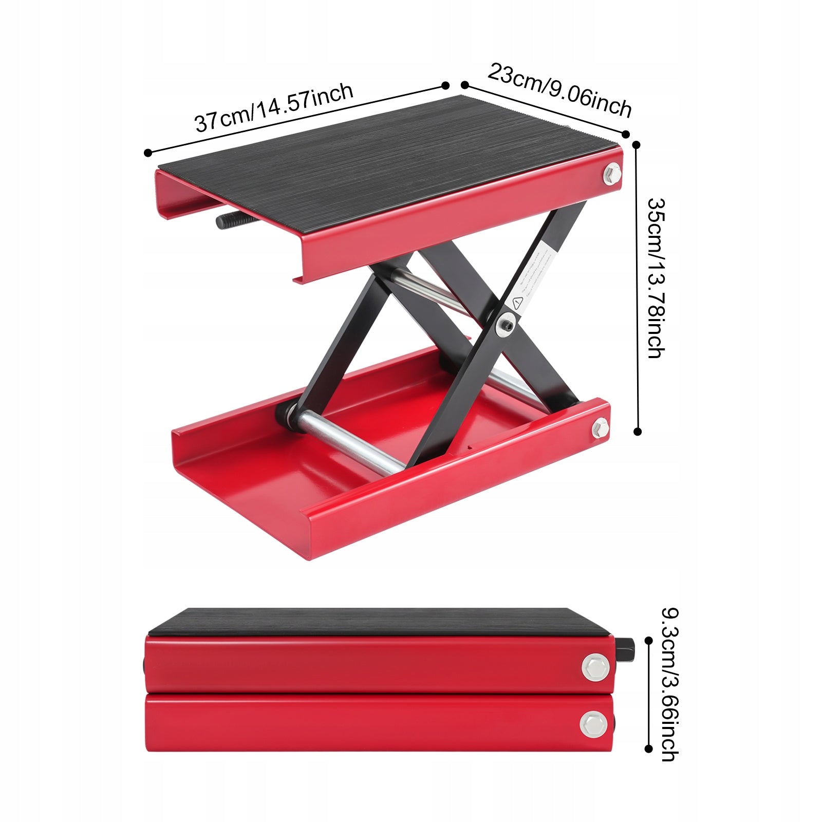 Motorcycle Lift Manoeuvring Aid Motorcycle Jack with Wheels for Repairs Manufacturer code F235