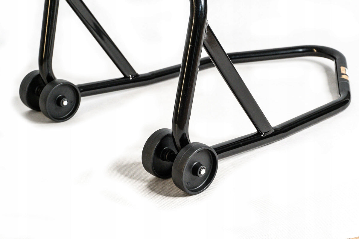 Motorcycle Lift Stand for FRONT under Lagi | VALTER MOTO - Italian Manufacturer code RF BLACK