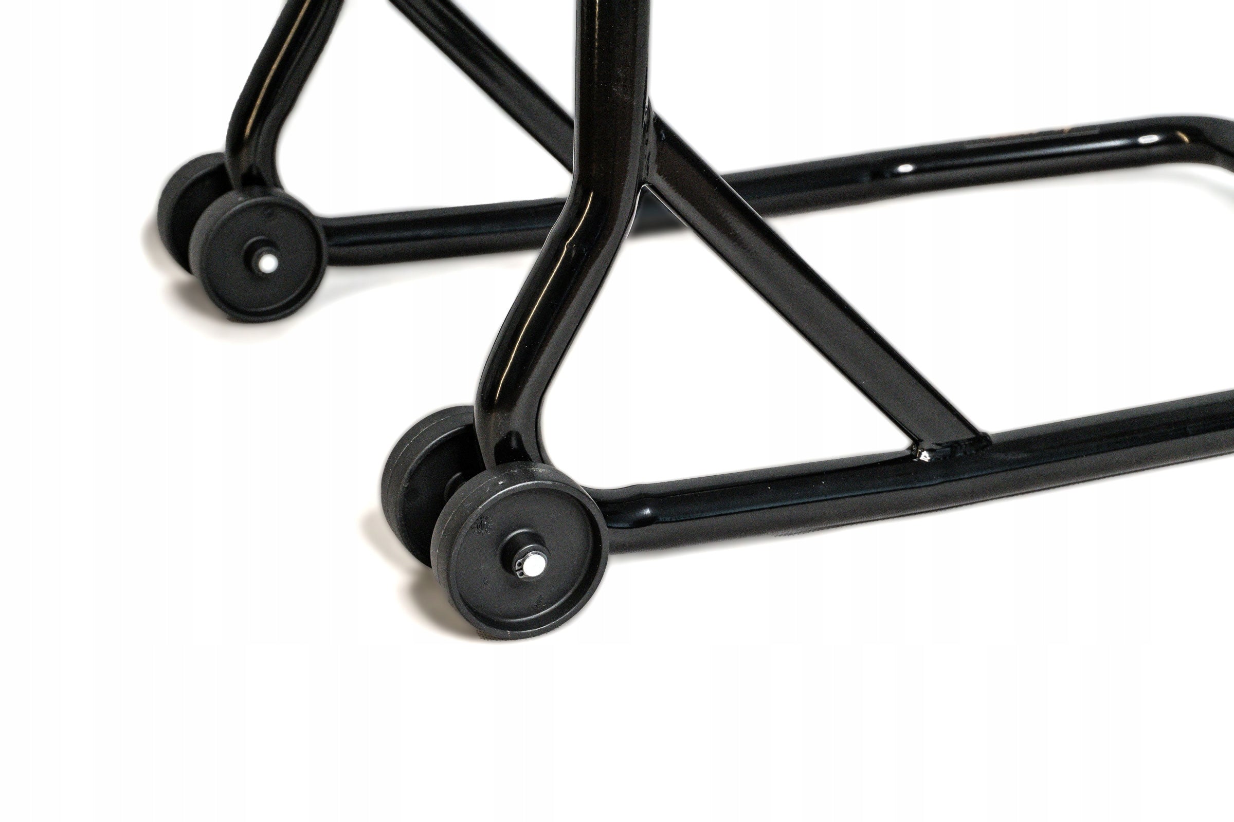 Motorcycle Lift Stand for the REAR Swingarm Rollers | VALTER MOTO Italian Manufacturer code RRU/ARF BLACK