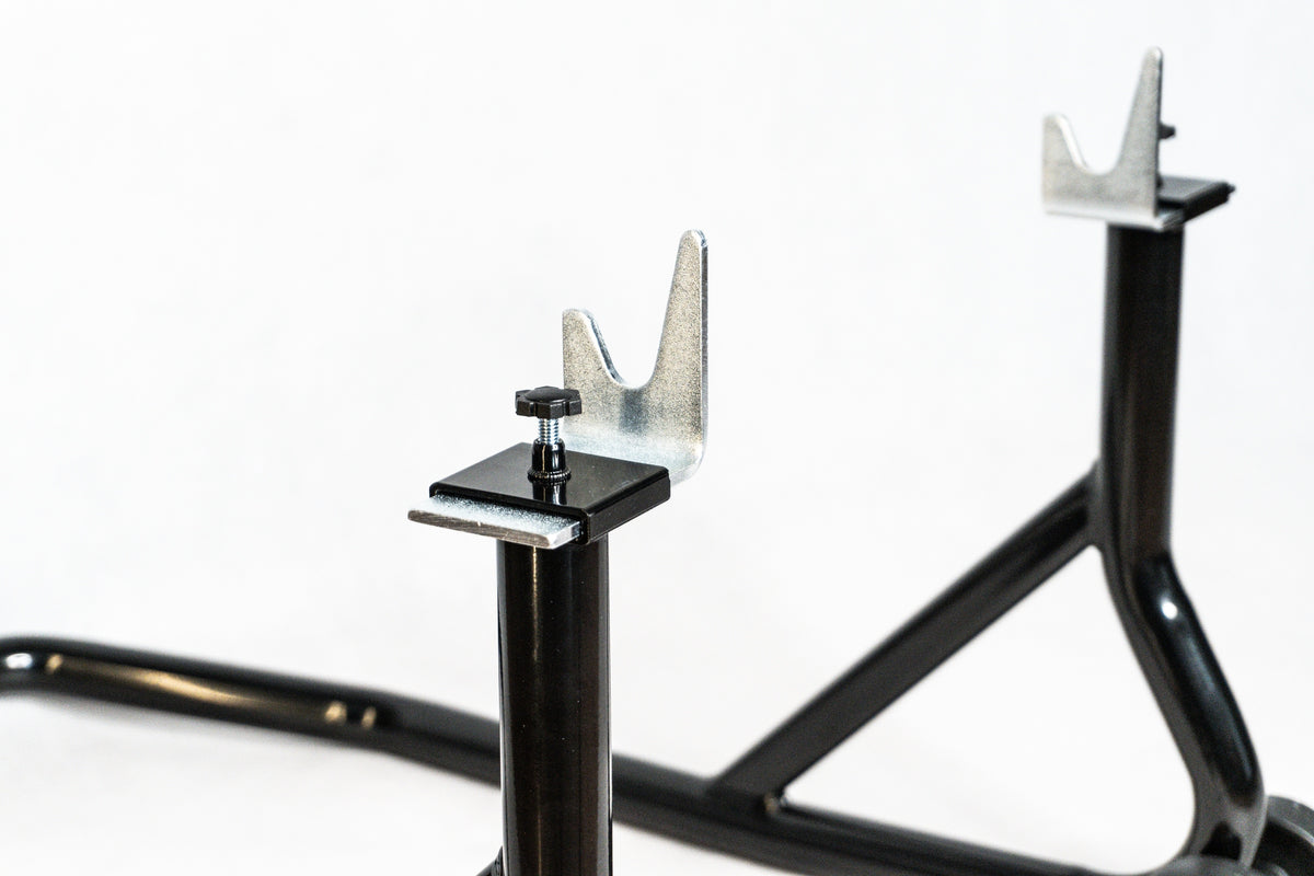 Motorcycle Lift Stand for the REAR Swingarm Rollers | VALTER MOTO Italian Packaging status original