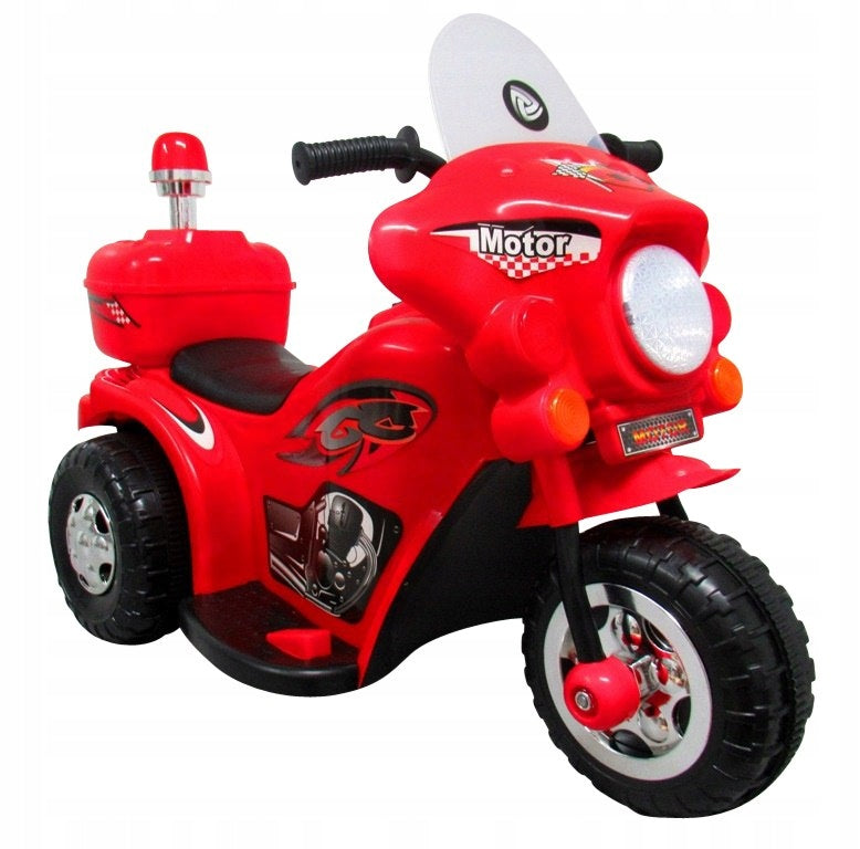 Motorcycle M7 red, battery motor