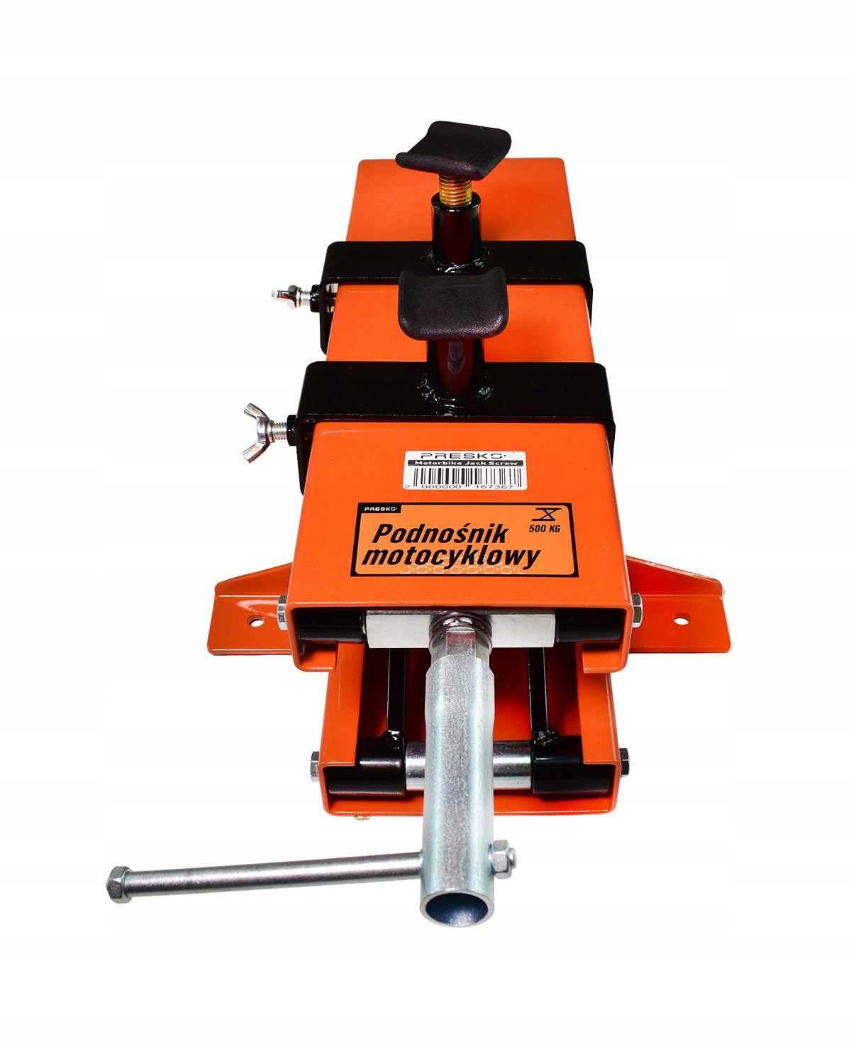 Motorcycle Mechanical Scissor Lift 500 kg Screwed Stand Manufacturer Presko