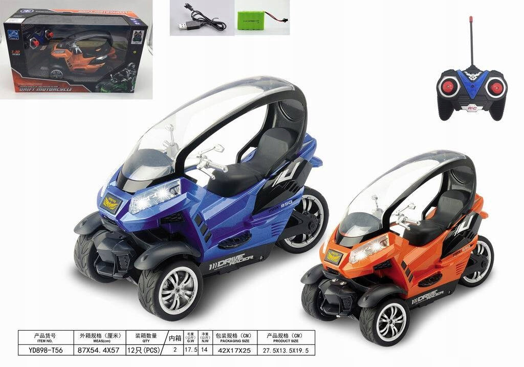 Motorcycle Remote Controlled Toy for Kids