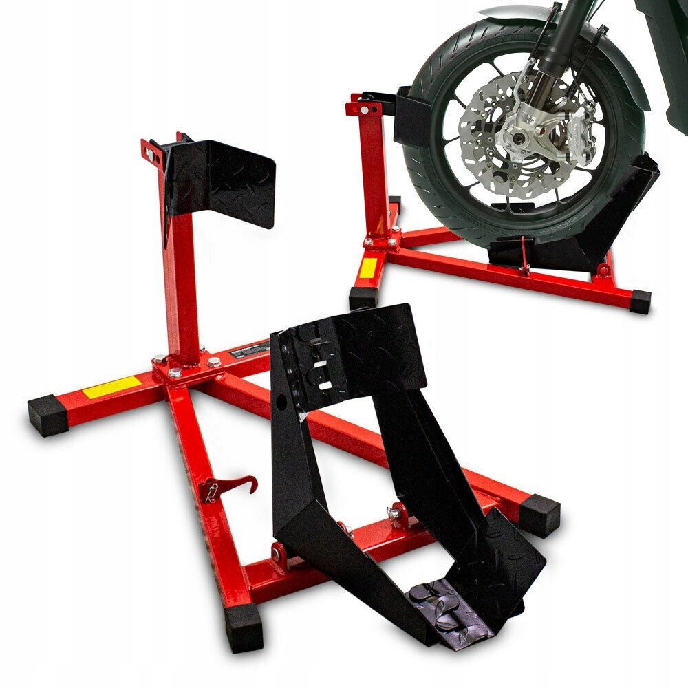 Motorcycle Stand Front Transport Stand Red-Black