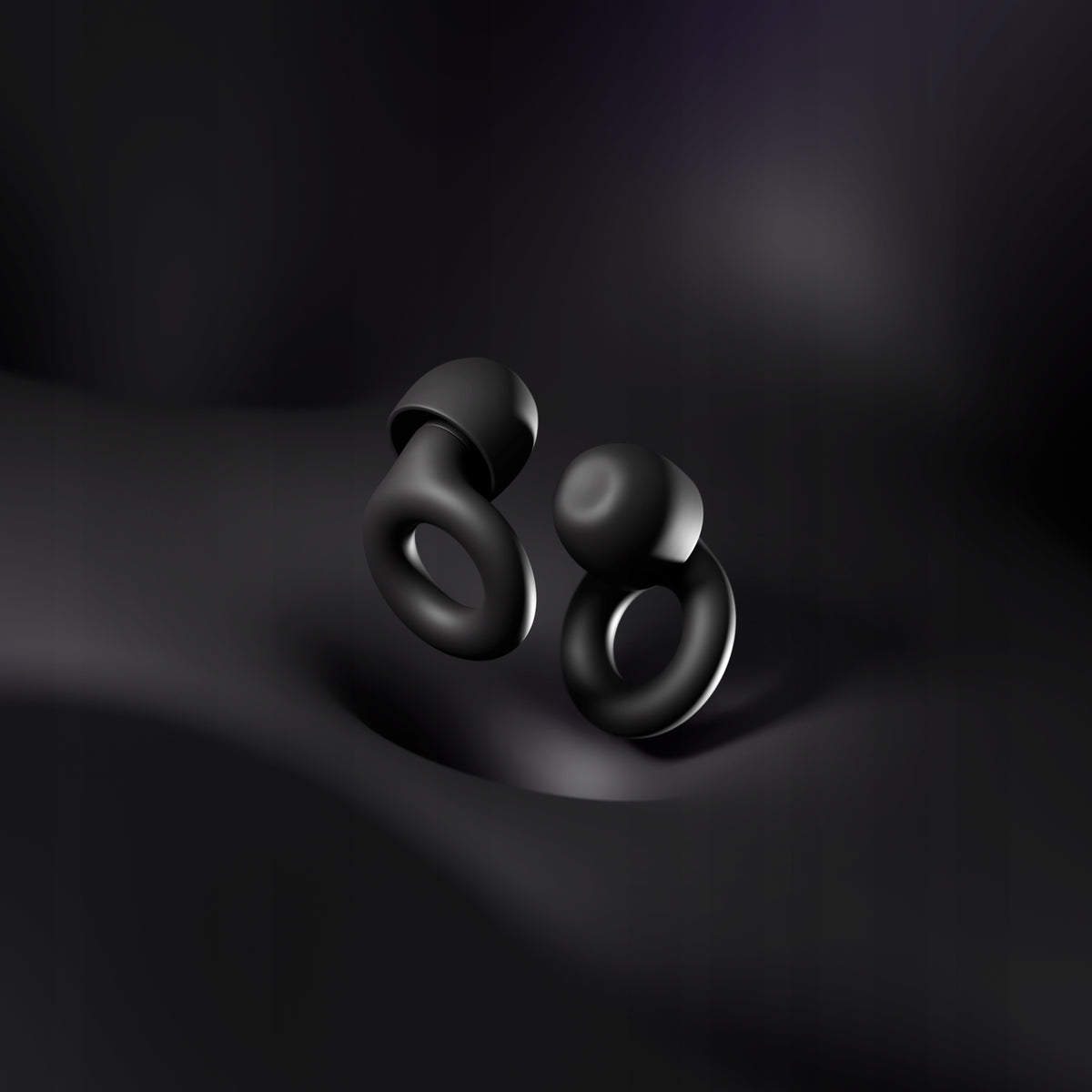 Motorcycle Stoppers Earplugs LOOP QUIET 2.0 Black | -24db Manufacturer's catalog number QUIET-CZARNE