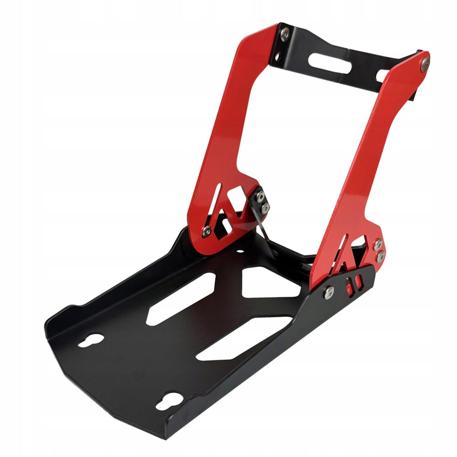 Motorcycle Wheel Chock Front Tire Stand Portable Universal High Performance Packaging status original