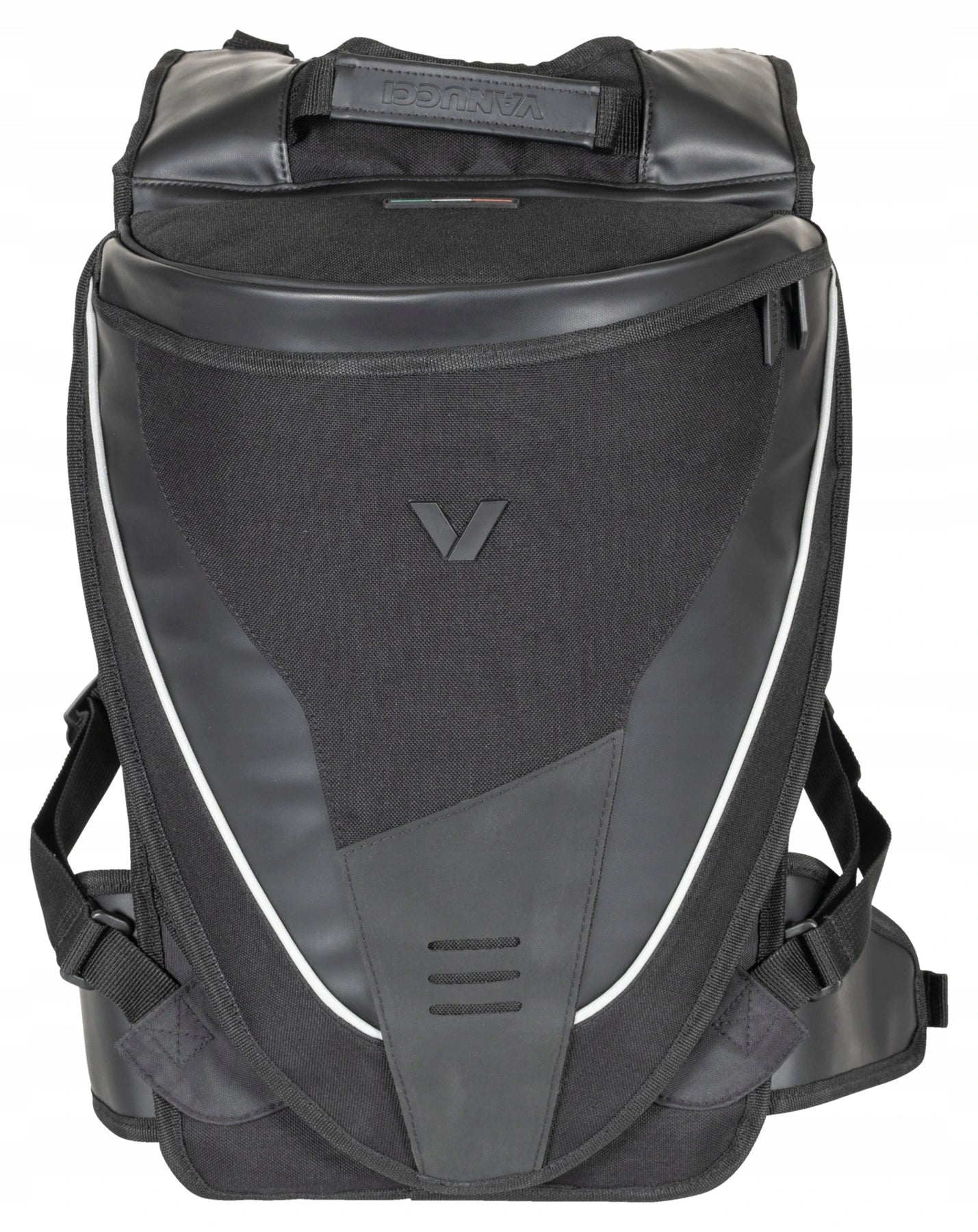 Motorcycle backpack Vanucci rigid hump waterproof strong material 18l Packaging status original
