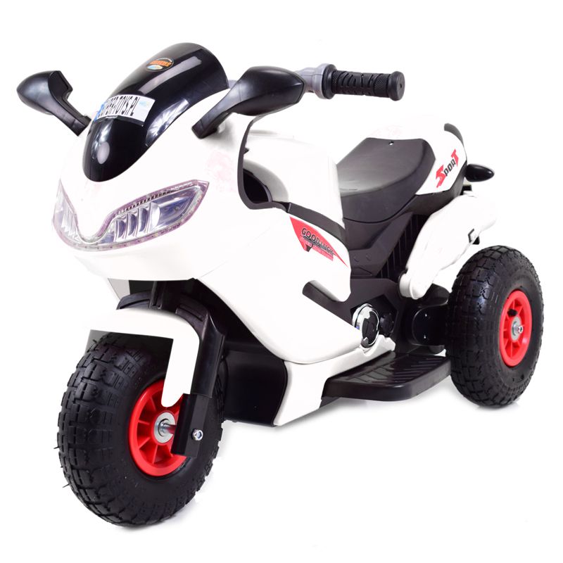 Motorcycle battery for children + pumped wheels + exhaust + PILOT Manufacturer code 5903641567749