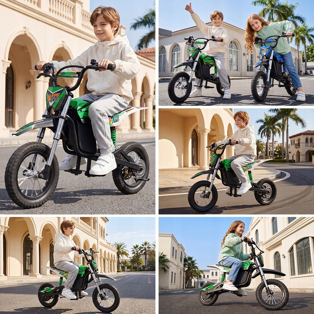 Motorcycle cross electric children 12 inches, battery 36V 350W Packaging status original