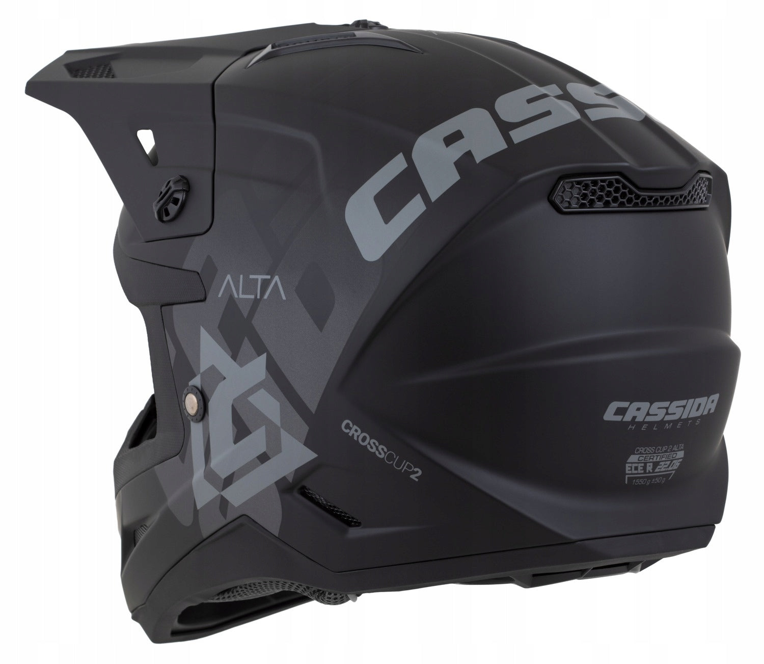 Motorcycle cross enduro helmet Cassida Cross Cup 2 Under intercom ECE 22.06 XS Manufacturer's catalog number M140-2318-XS QUAD ENDURO