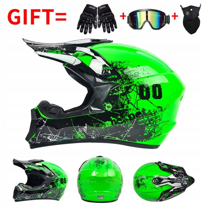 Motorcycle cross helmet S matt with deflector and visor Manufacturer's catalog number 8901738636375