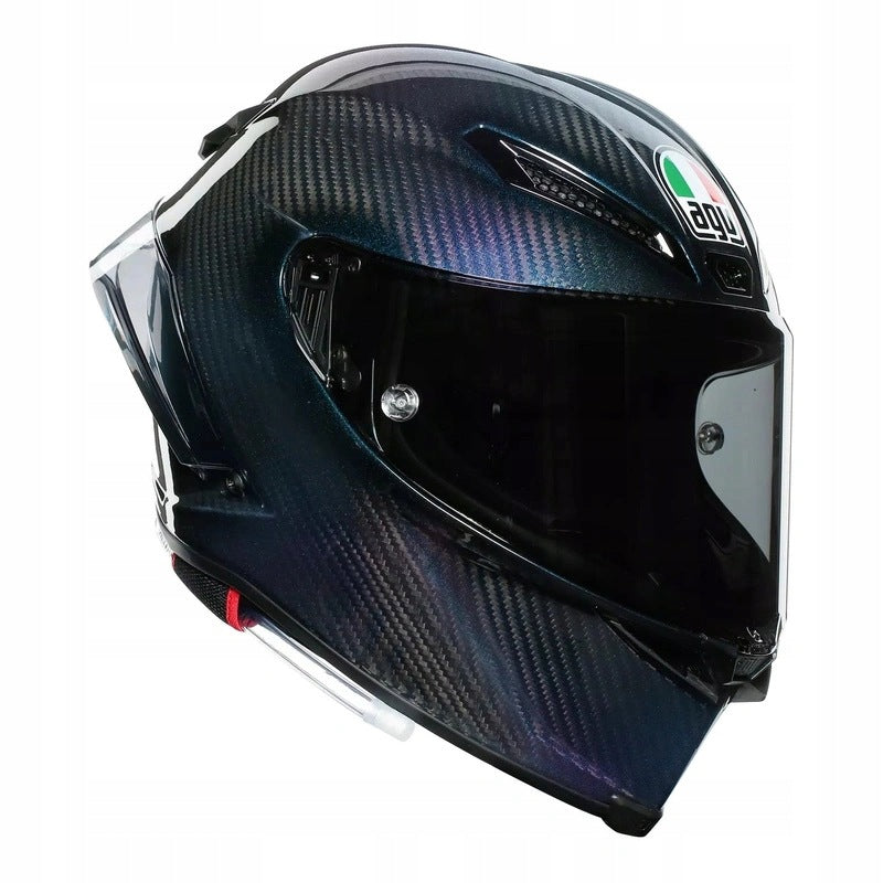Motorcycle helmet AGV PISTA GP RR IRIDIUM CARBON black FREEBIES