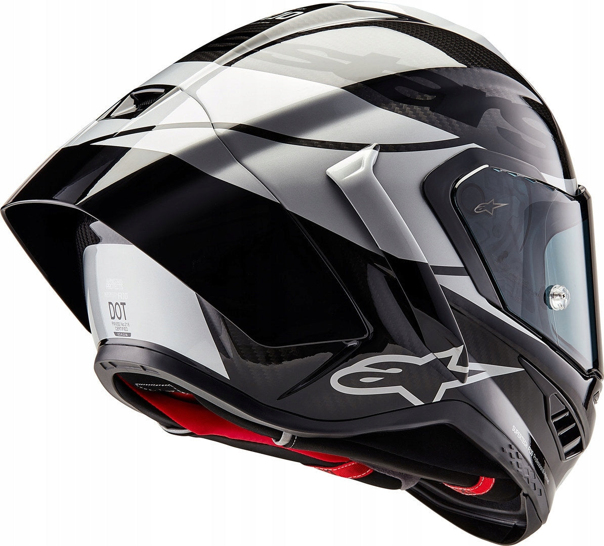 Motorcycle helmet Alpinestars Supertech R10 r.L carbon 2glass pinlock MotoGP Packaging status original