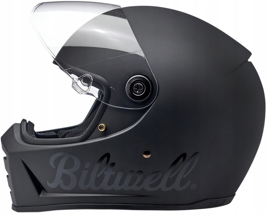 Motorcycle helmet Biltwell Lane Splitter r.S Black FREEBIES Manufacturer's catalog number 0101-14360