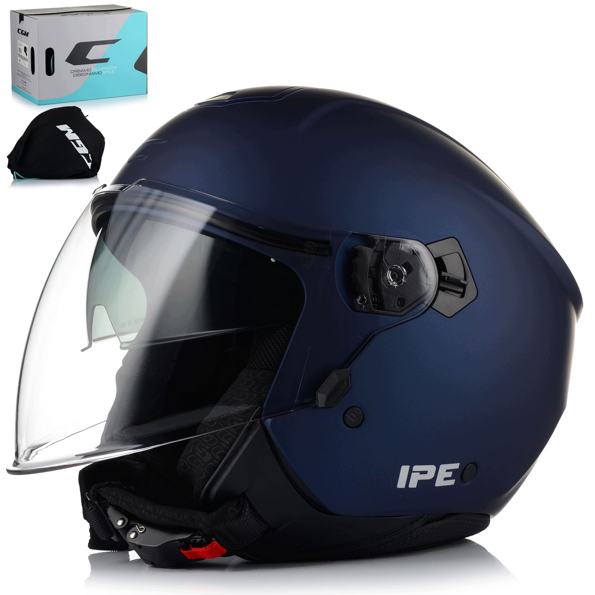 Motorcycle helmet | CGM 126A | open scooter chopper light 22.06 + BLENDA