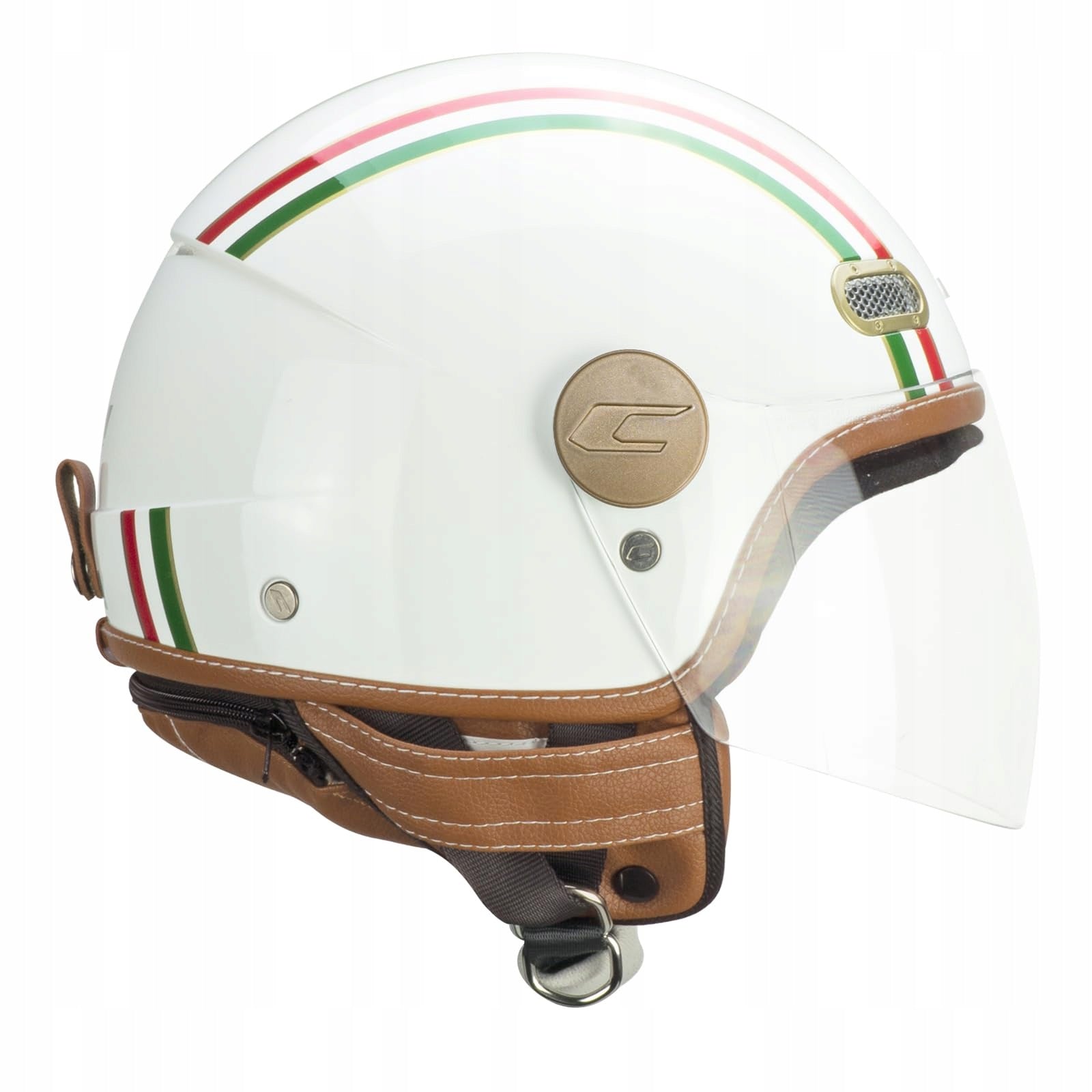 Motorcycle helmet CGM JET 191lPIX IT size XL white