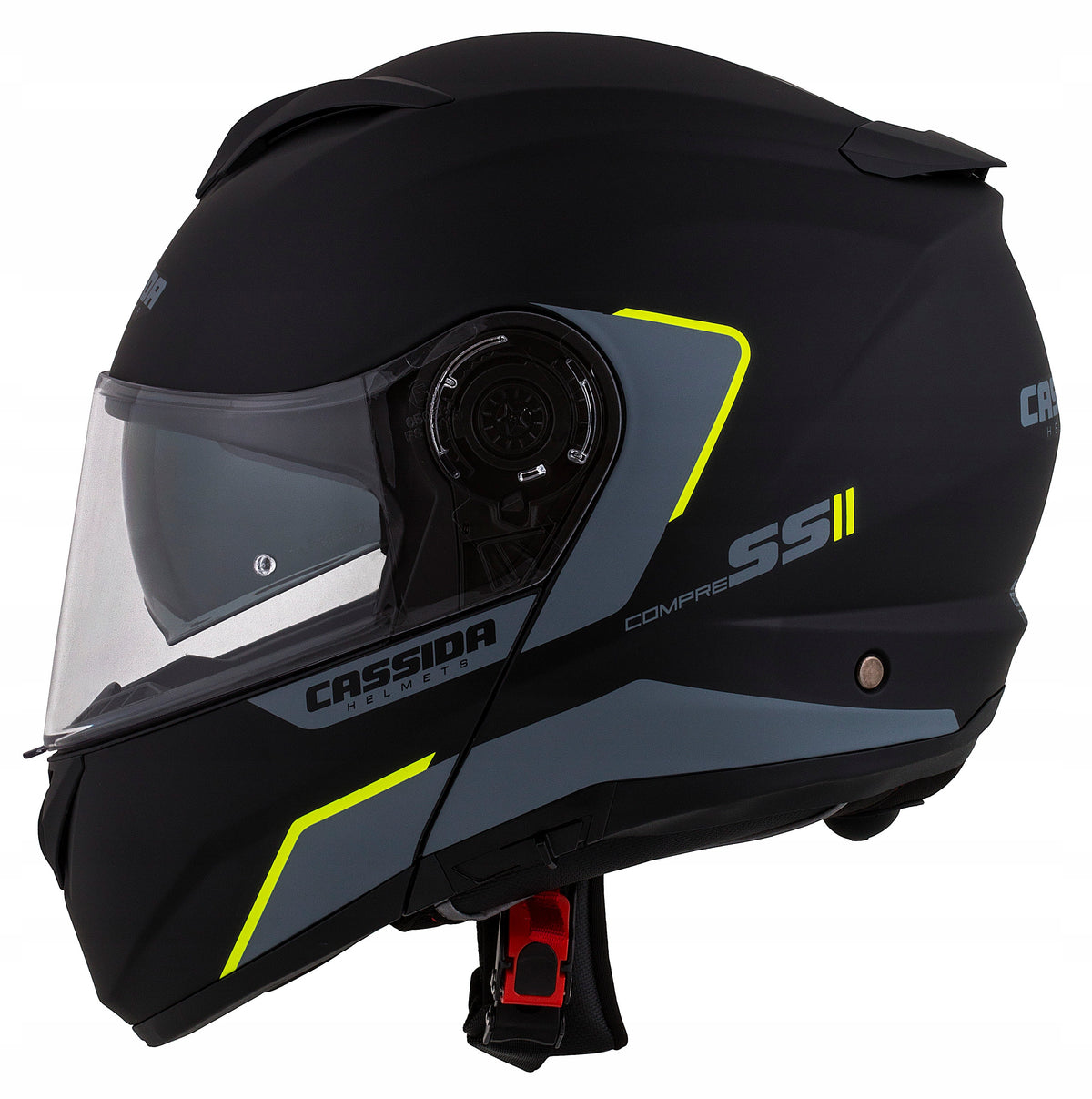 Motorcycle helmet Cassida Compress 2.0 M matt/fluo pumped + pinlock 70 ECE Packaging status original