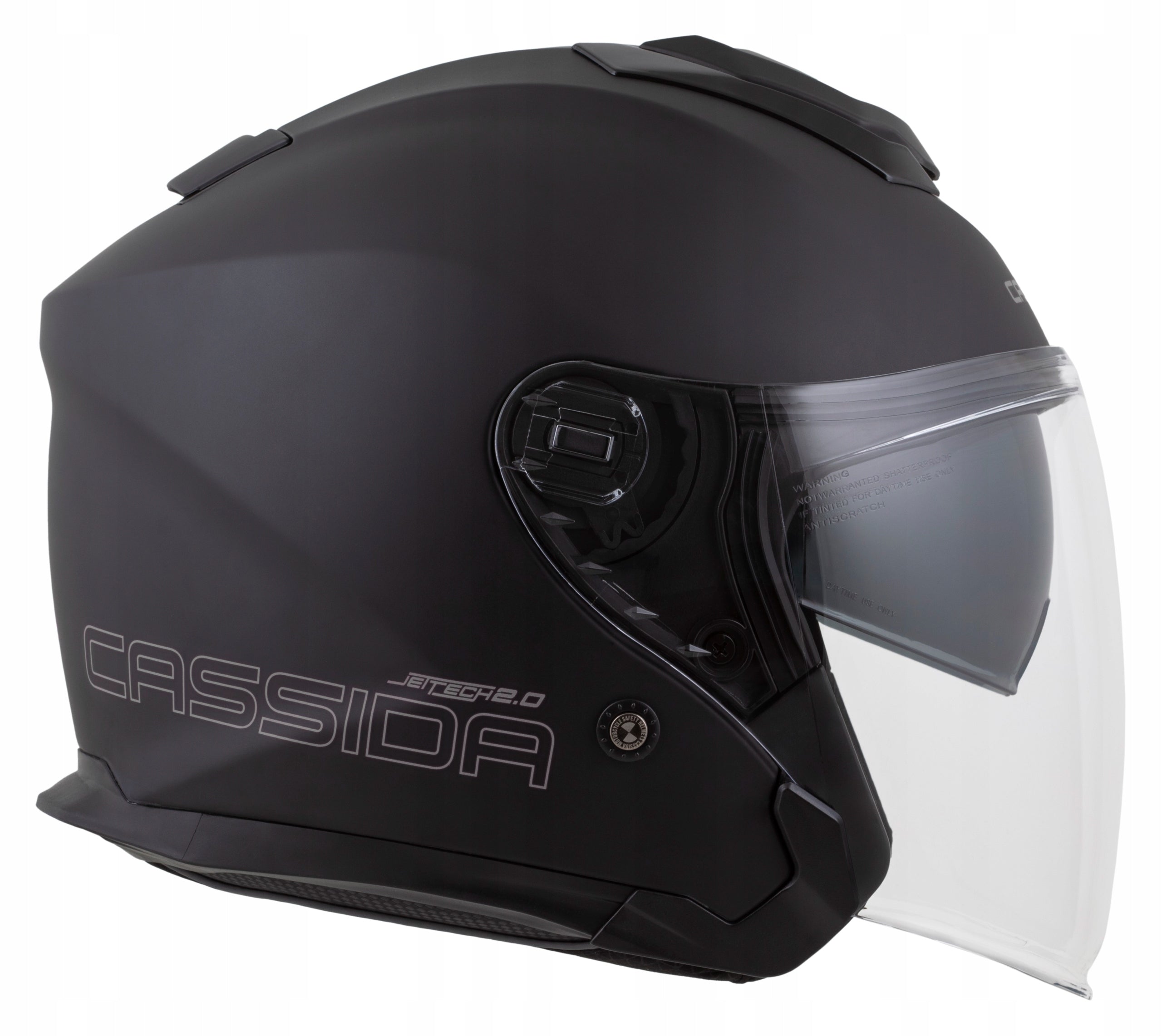 Motorcycle helmet Cassida JetTech 2.0 XS with antifog glass space for intercom Manufacturer's catalog number M140-2588-XS