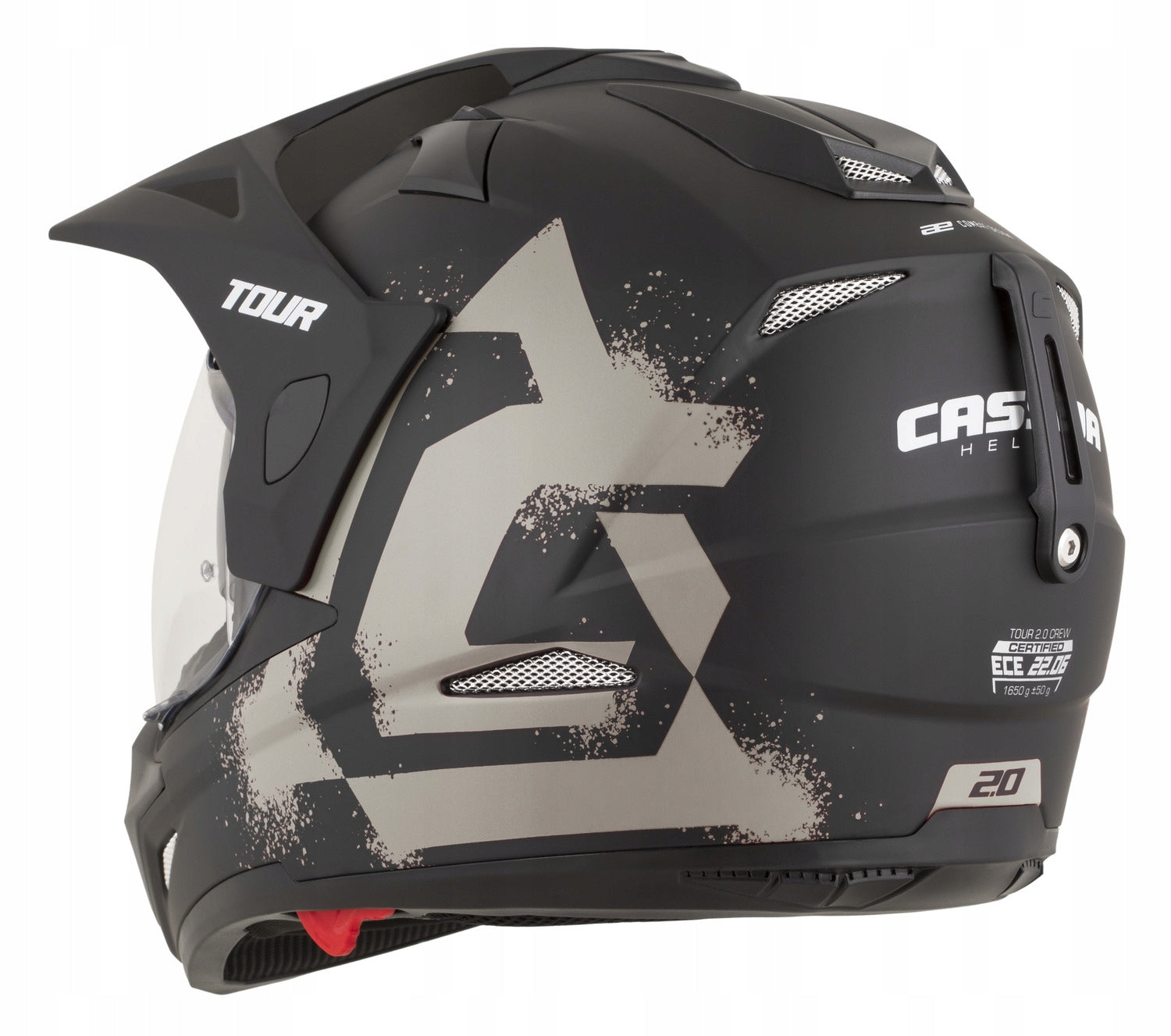Motorcycle helmet Cassida Tour 2.0 Crew XS enduro blend 2 x glass EC E22.06 Manufacturer's catalog number M140-2737-XS