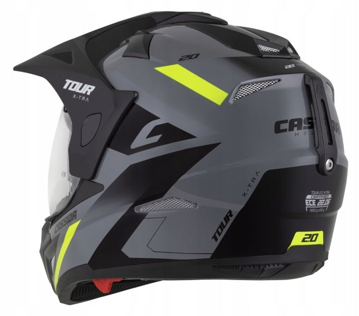 Motorcycle helmet Cassida Tour 2 XTRA blend under Pinlock intercom ECE2206 L Packaging status original