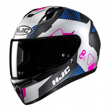 Motorcycle helmet HJC C10 ASPA BLACK/GREY black grey FREEBIES Manufacturer HJC
