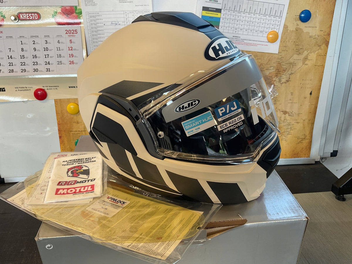 Motorcycle helmet HJC I100 BEIS BEIGE XS + PINLOCK HJ-36 Manufacturer's catalog number I100-BEI-MC9SF-XS