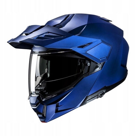 Motorcycle helmet HJC I80 SEMI FLAT METALLIC BLUE FREEBIES Size S