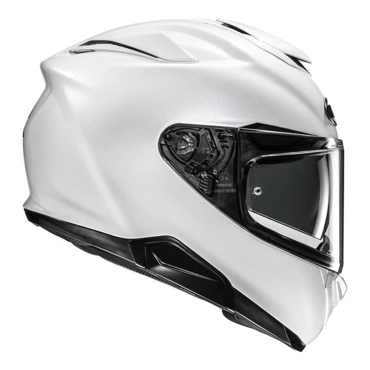 Motorcycle helmet HJC RPHA 72 SOLID PEARL WHITE white FREEBIES Size XXS