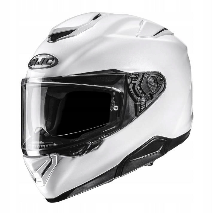 Motorcycle helmet HJC RPHA 72 SOLID PEARL WHITE white FREEBIES