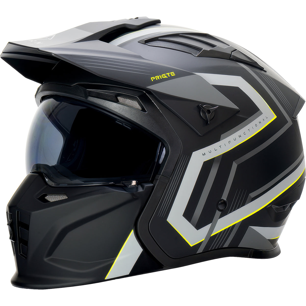Motorcycle helmet HORN MultiX S 55-56 detachable jaw for intercom ECE22-06 Packaging status original