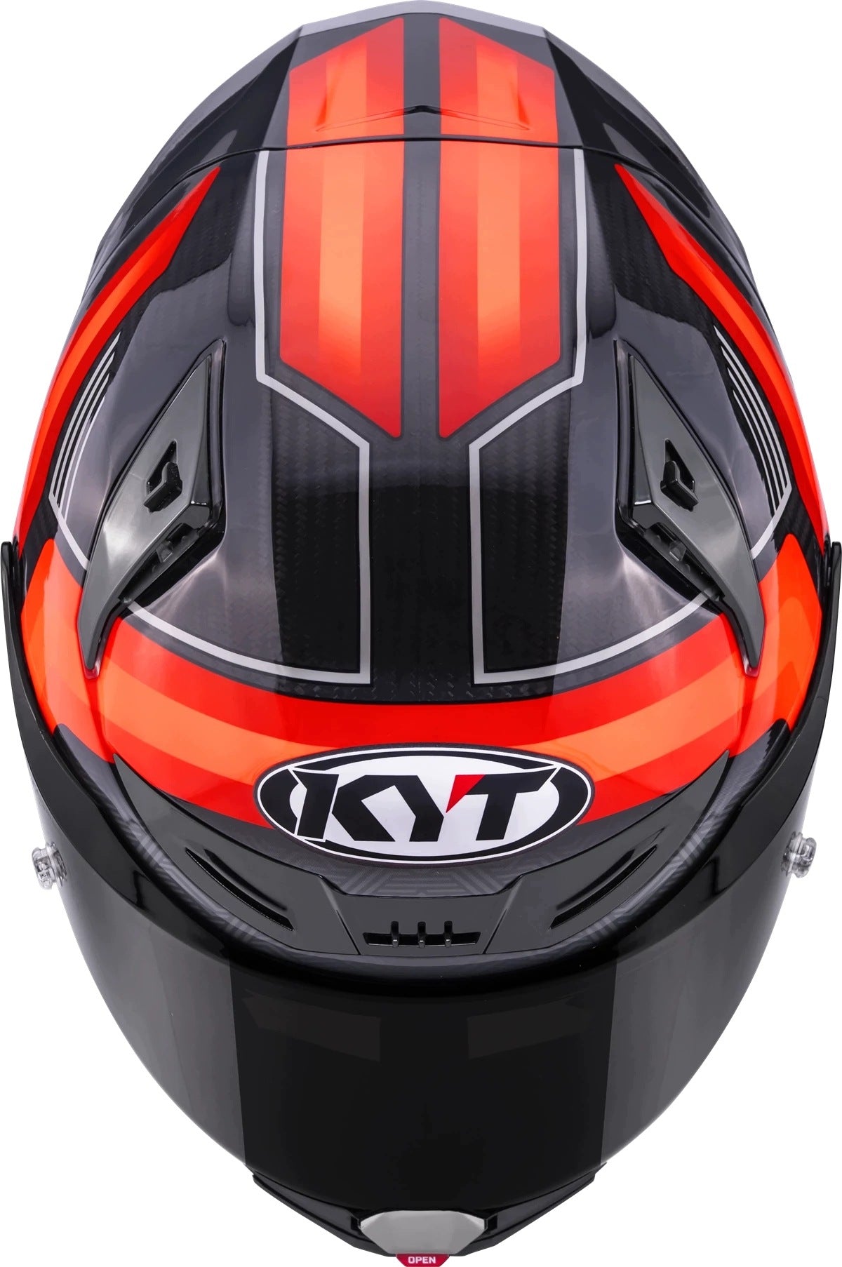Motorcycle helmet KYT R1R CARBON ACCELERATOR RED E06 L Manufacturer KYT