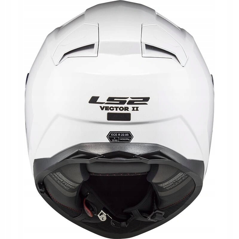 Motorcycle helmet LS2 FF811 VECTOR II SOLID WHITE 4XL Manufacturer's catalog number AK1681110029