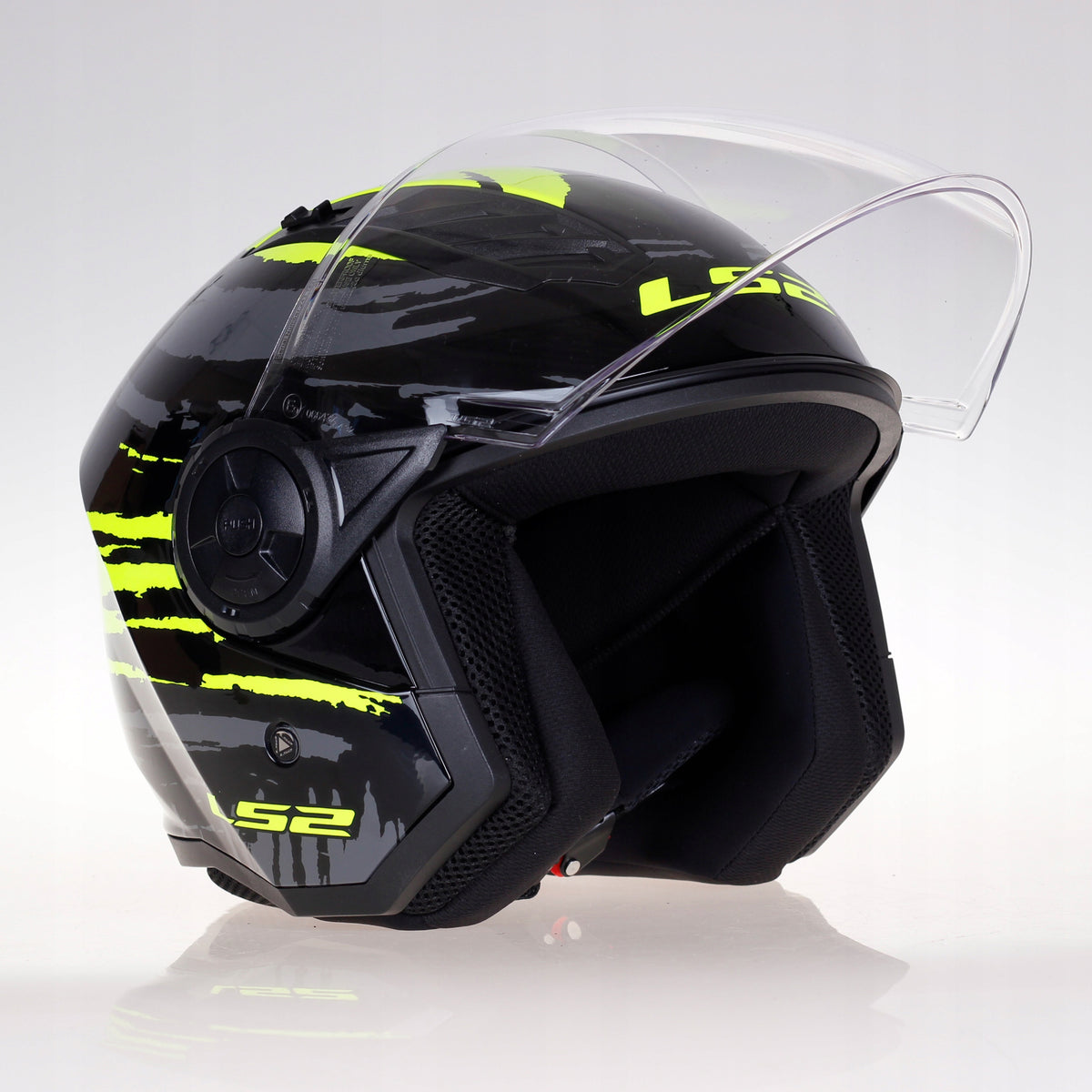 Motorcycle helmet LS2 OF616 AIRFLOW II BRUSH yellow JET ECE 22.06 Manufacturer's catalog number AK3661622545