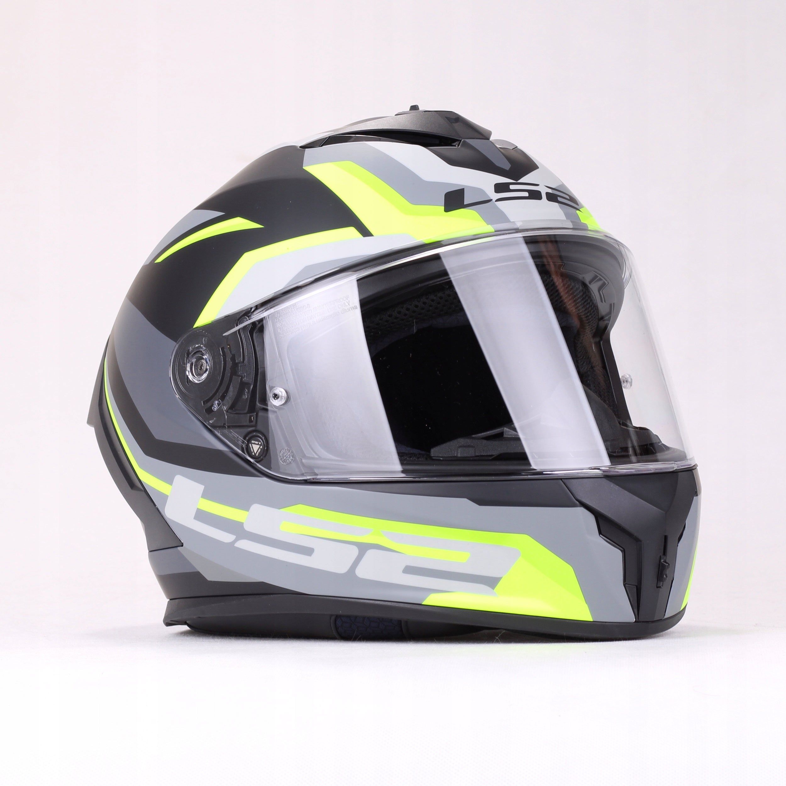 Motorcycle helmet LS2 Rapid III FF820 Hyper fluo SYSTEM PINLOCK ECER 22.06 Packaging status original