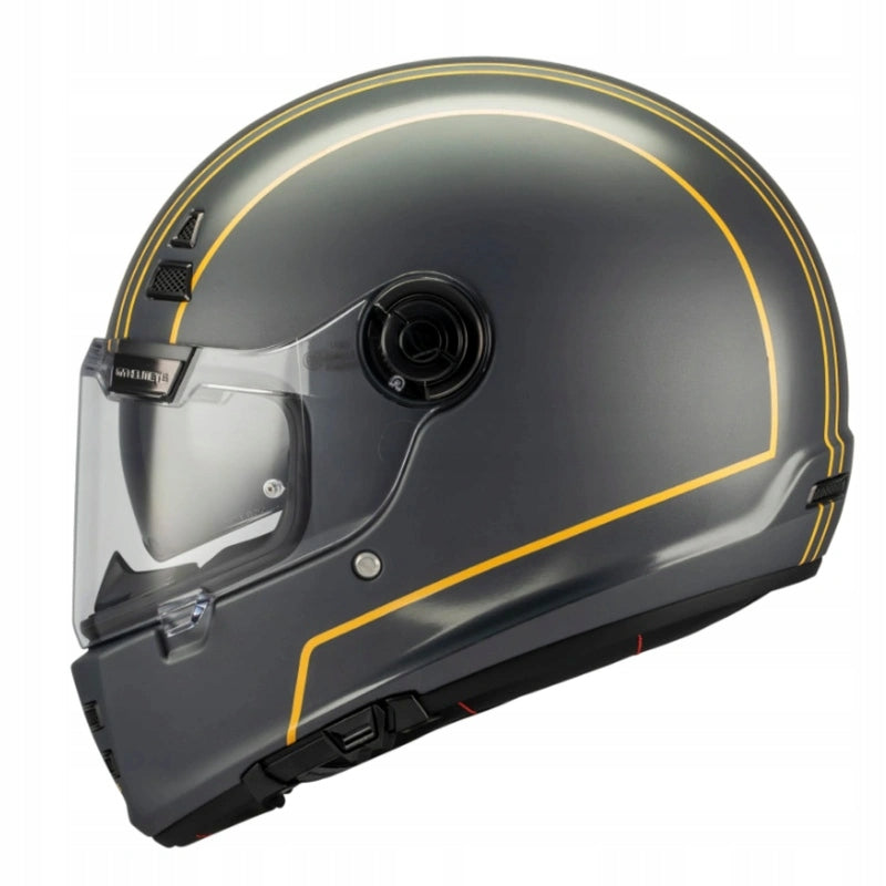 Motorcycle helmet MT JARAMA SV WILD BLACK/YELLOW black yellow FREEBIES