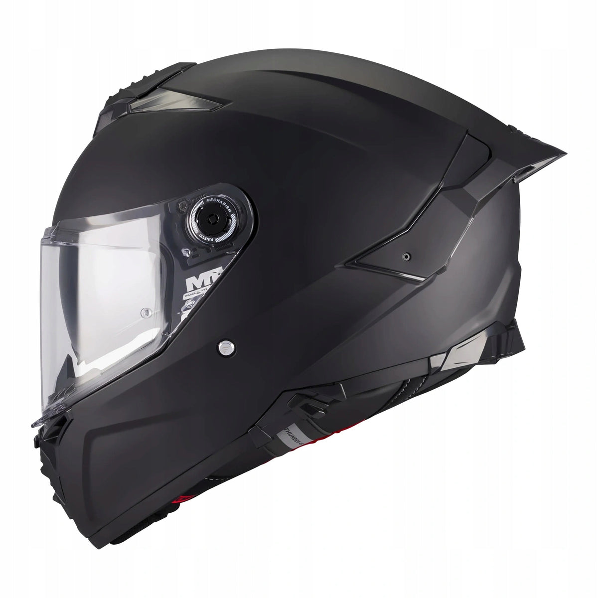 Motorcycle helmet MT THUNDER 4 R SV PURE A1 MATT black mat FREEBIES Packaging status original