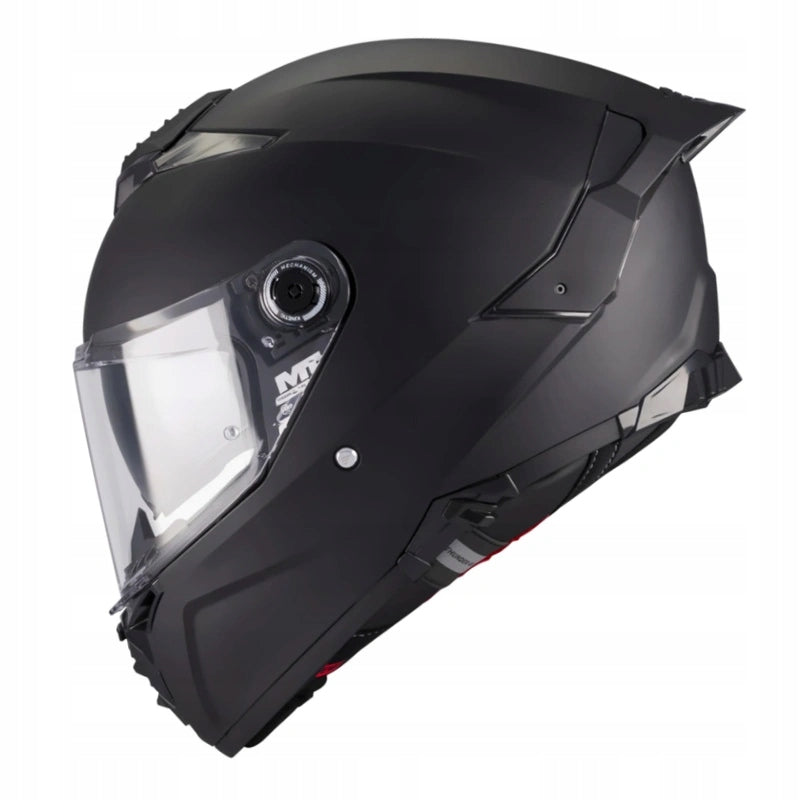 Motorcycle helmet MT THUNDER 4 R SV PURE A1 MATT black mat FREEBIES