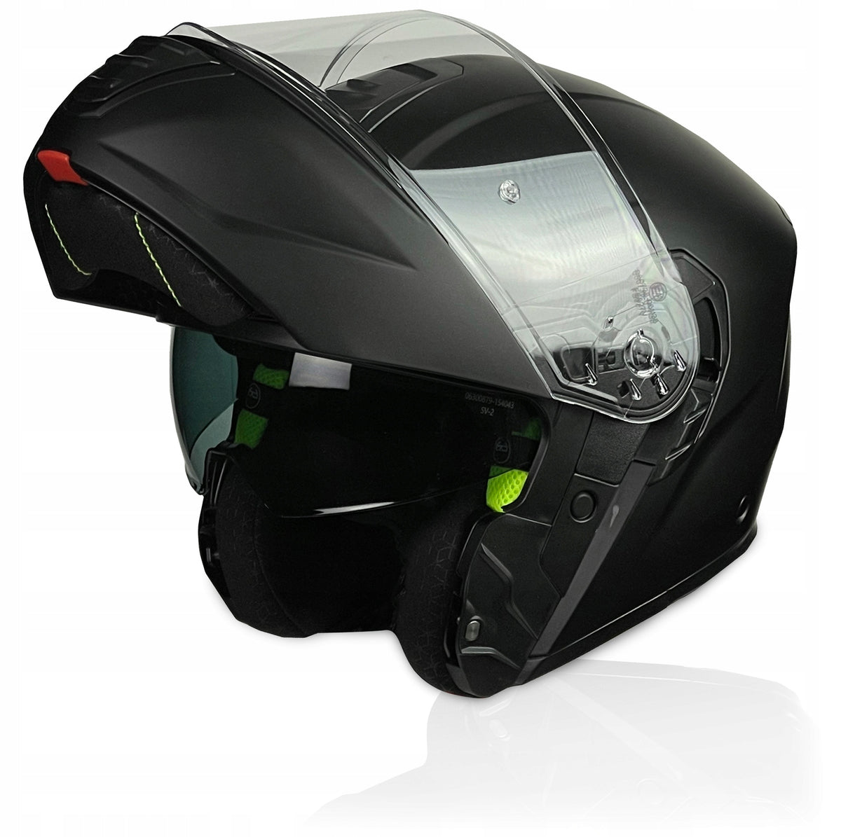 Motorcycle helmet NAXA FO7/B black mat 2XL