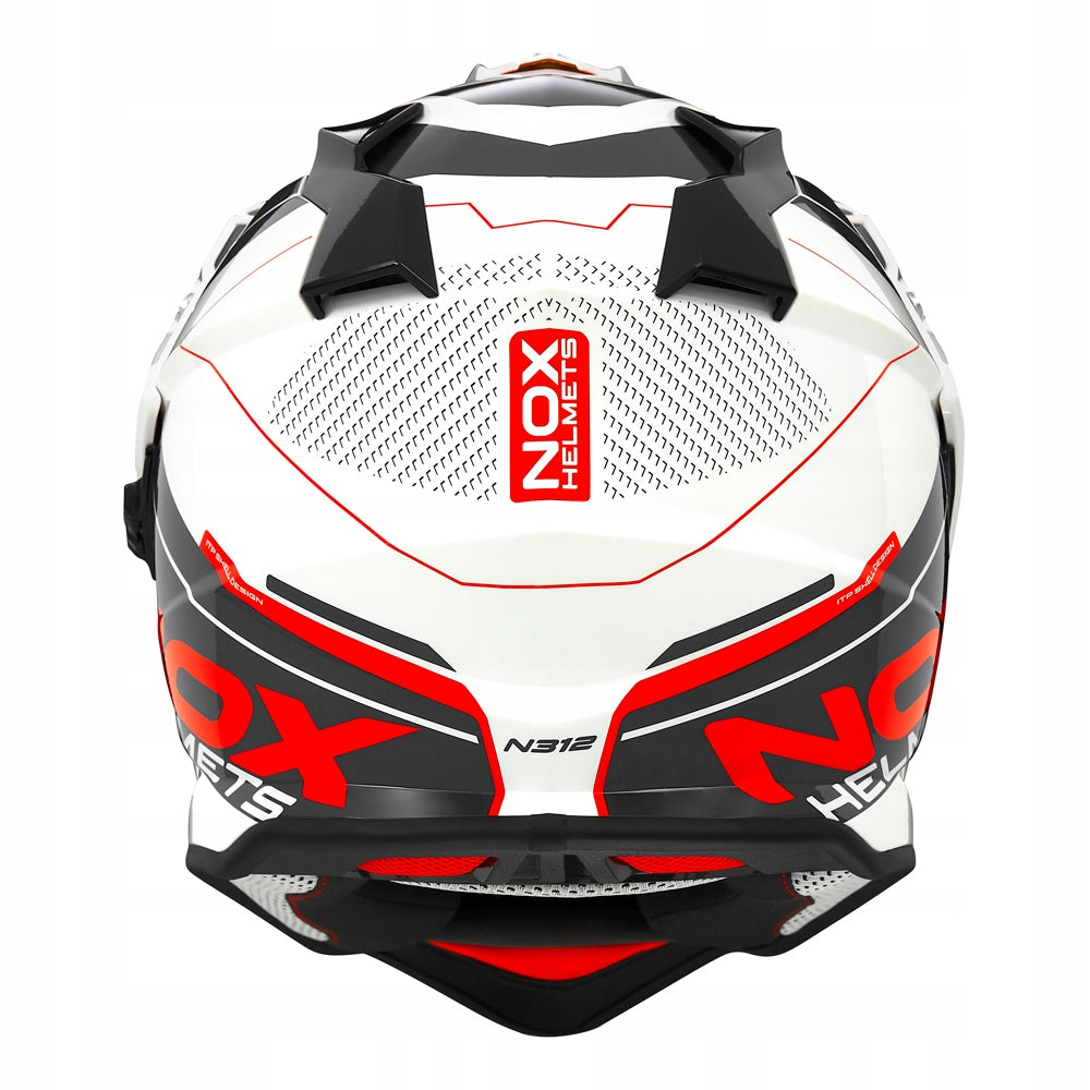 Motorcycle helmet NoxN312 cross enduro pinlock system for intercom ECE-06 XS EAN (GTIN) 5905137234197