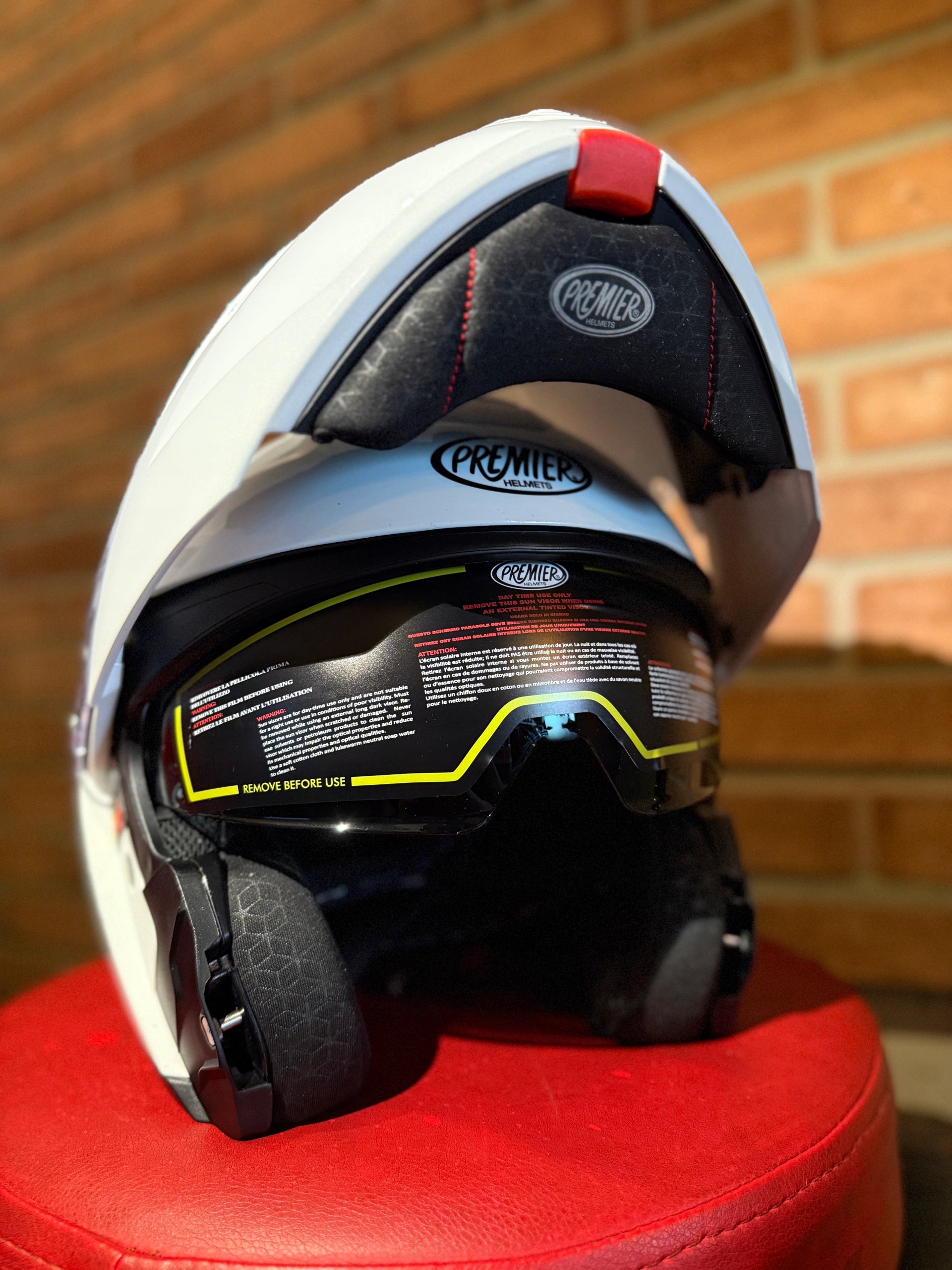 Motorcycle helmet Premier Helmets GENIUS EVO U8 jaw size M