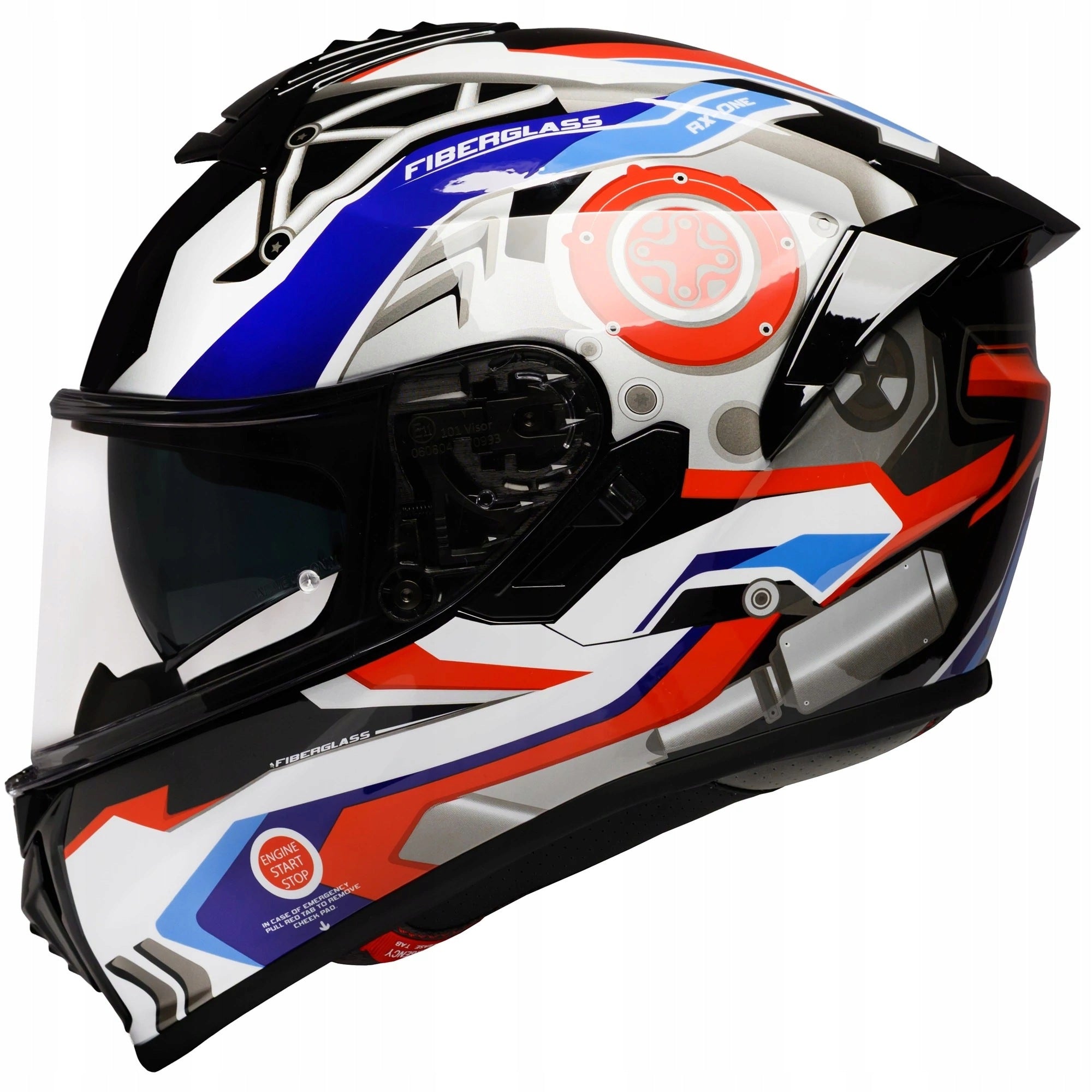 Motorcycle helmet ROXAR RX-ONE SAS2 + PINLOCK 70 S