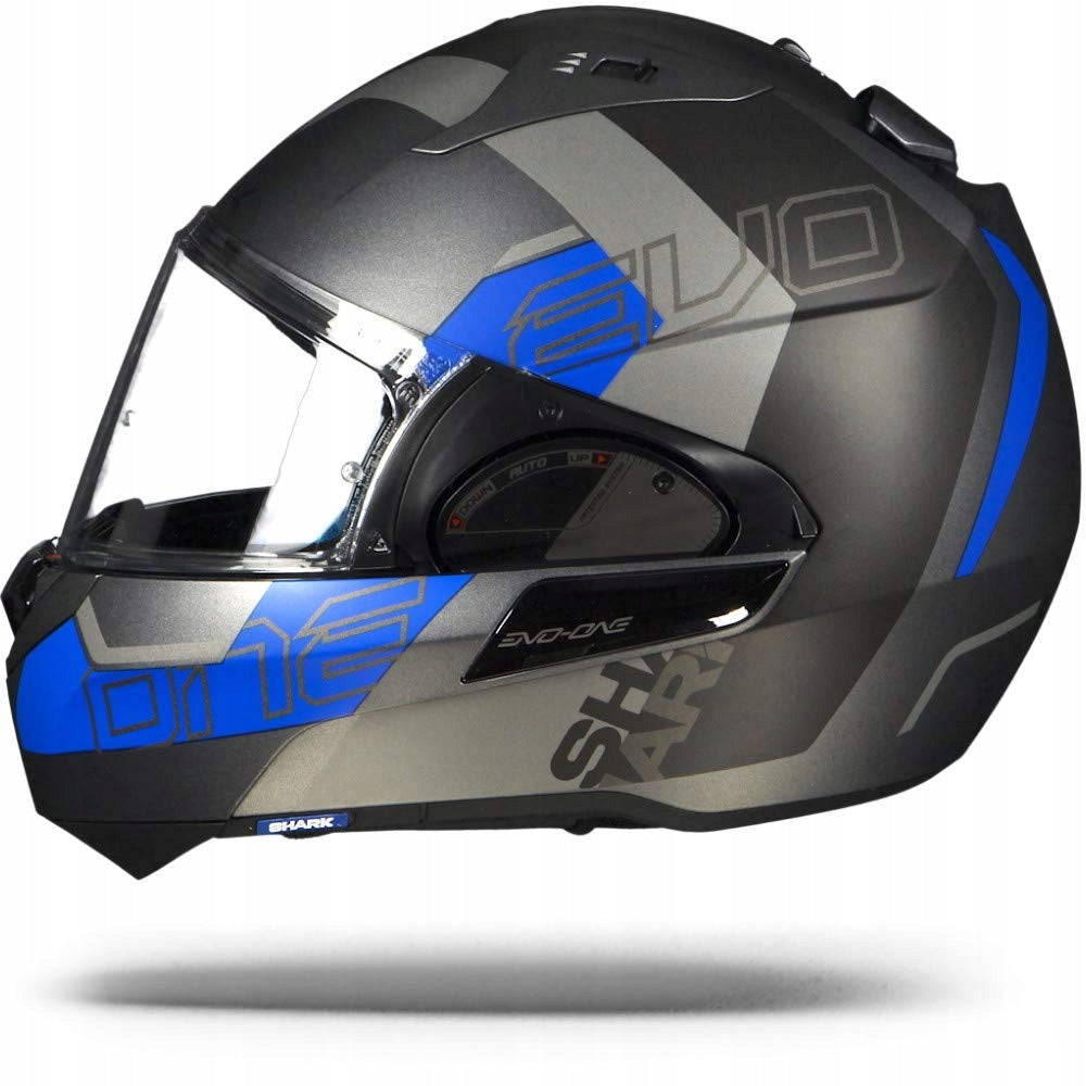 Motorcycle helmet Shark EVO-ONE 2 Slasher Mat Akb Xs blue Manufacturer Shark