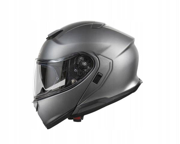 Motorcycle helmet Shoei Neotec 3 III grey matt L matt deep grey Size L