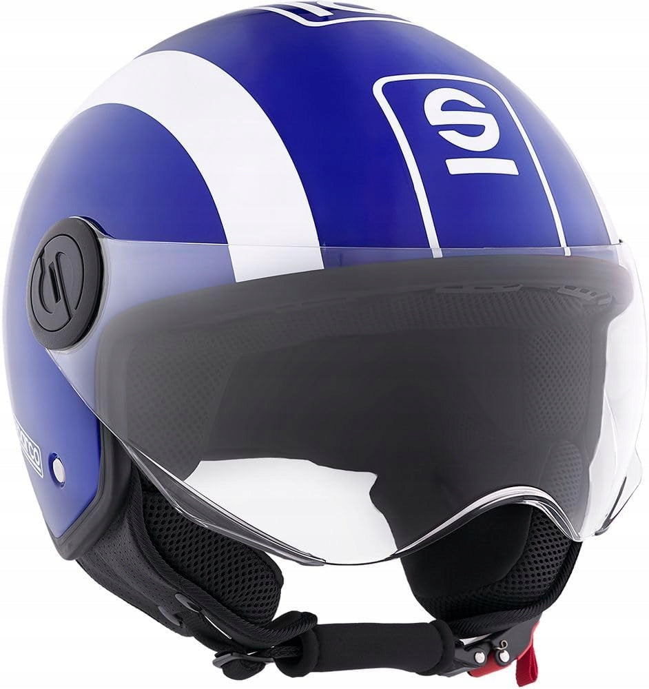 Motorcycle helmet Sparco Riders SP601 Demi-Jet ECE Demi-Jet with visor r.M