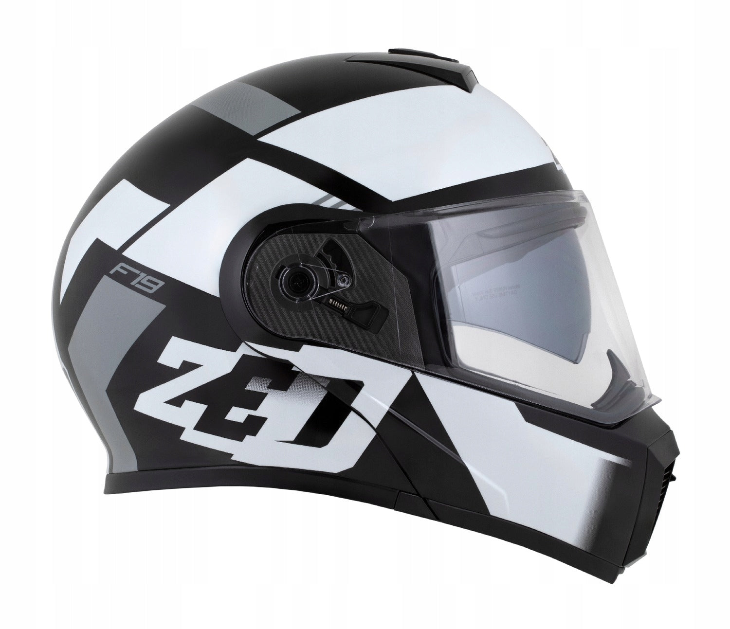 Motorcycle helmet ZED F19 XS 53-54 blenda antifog glass under intercom ECE2206 EAN (GTIN) 5902600800354