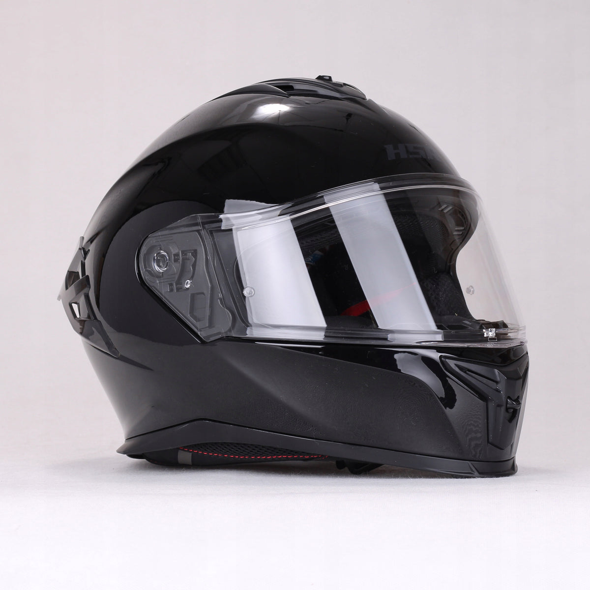 Motorcycle helmet black gloss HSR HS986 fast under Pinlock for motor scooter Packaging status original