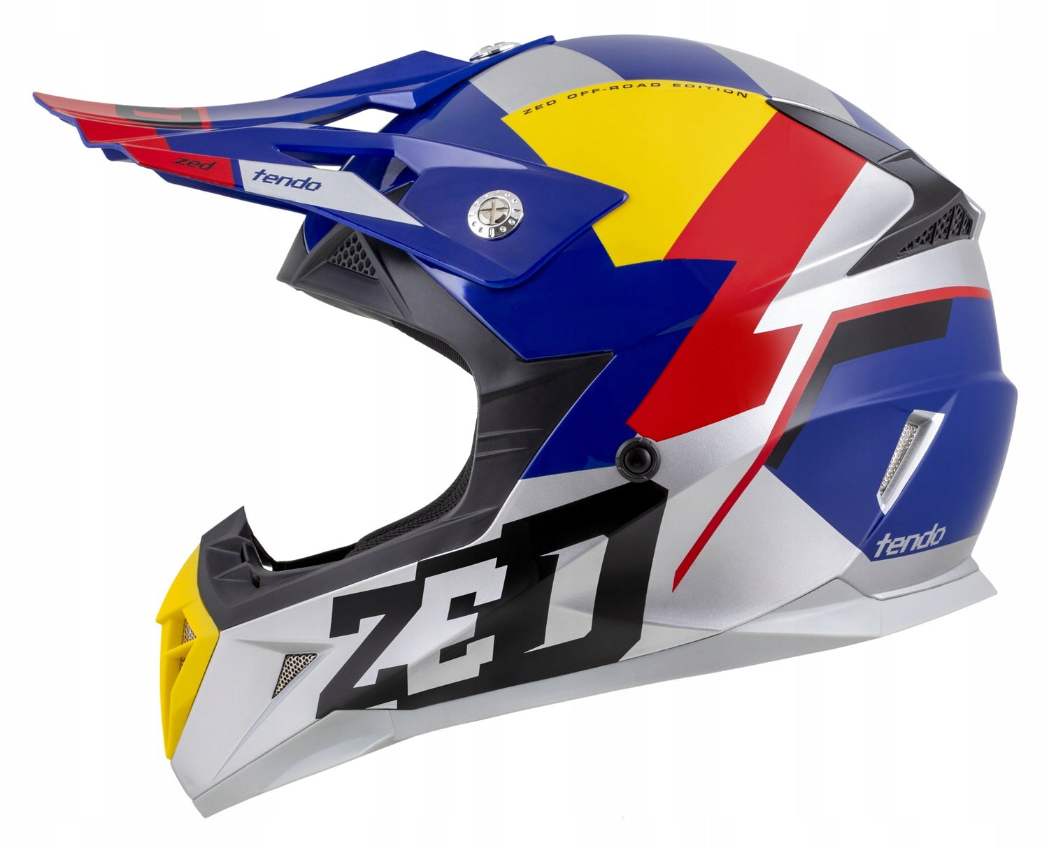 Motorcycle helmet cross ZED X1.9 red/blue XS ECE 22.06 + goggles intercom Manufacturer's catalog number M140-2360-XS