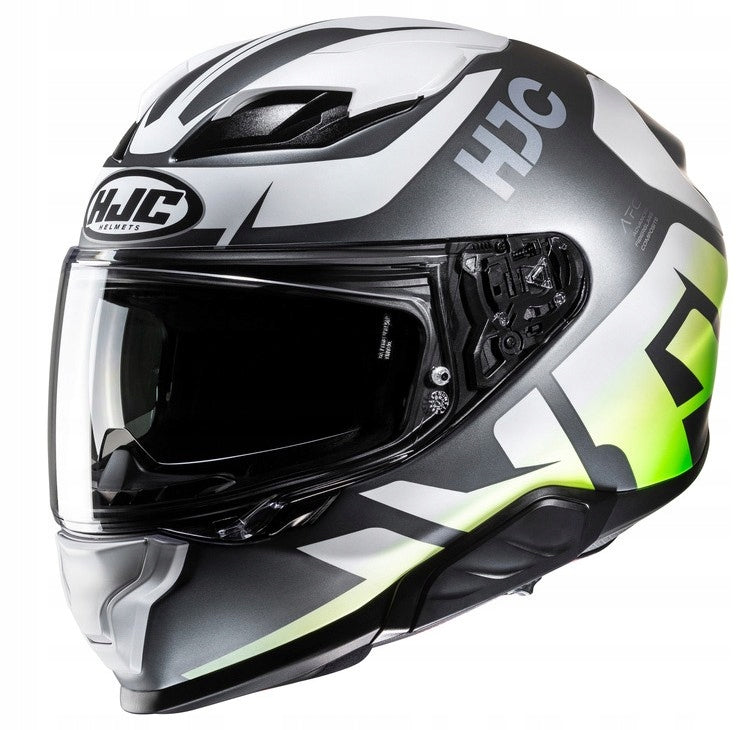 Motorcycle helmet integral HJC F71 BARD BLACK/GREY size. L