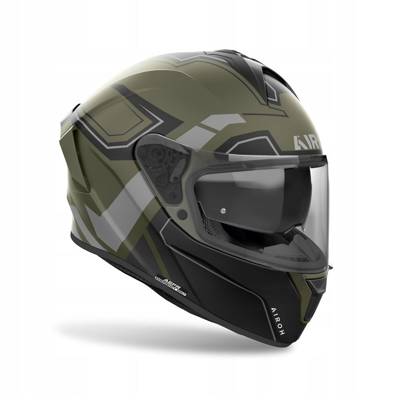 Motorcycle helmet integral blend,pinlock AIROH SPARK 2 Militray Matt r.L Manufacturer's catalog number SP2_D70_L