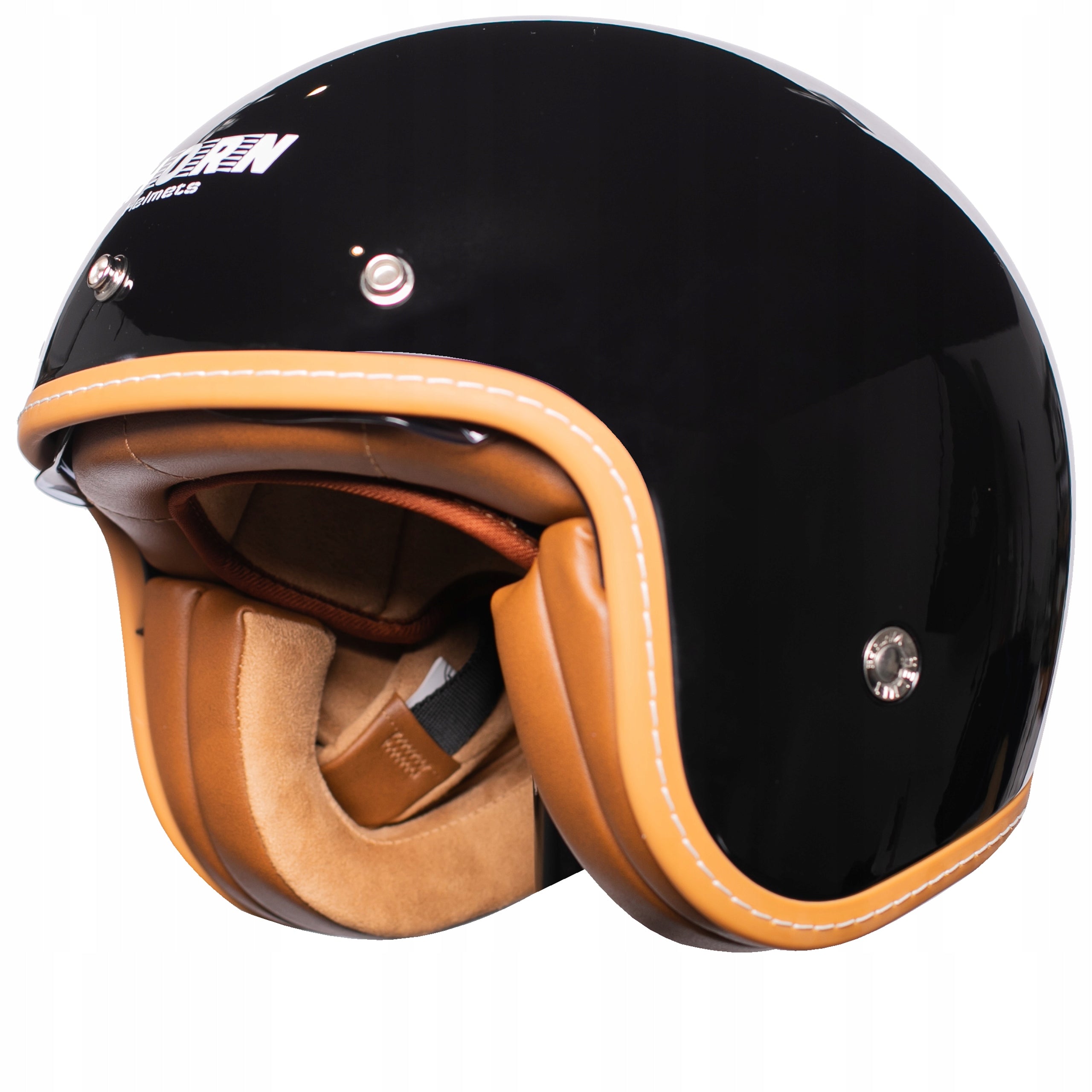 Motorcycle helmet open Horn 629 M 57-58 blend visor ECE-06 under intercom Manufacturer's catalog number YM629/P-M Chopper skuter